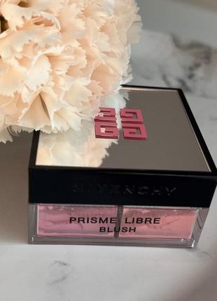 Розсипчаста пудра-рум'яна - givenchy жінок prisme print blush # 2 taffetas rose