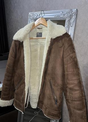 Дубленка искусственная asos