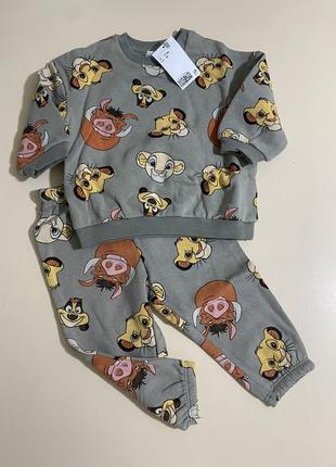 Утеплений костюм h&amp;m костюмчик lion king3 фото