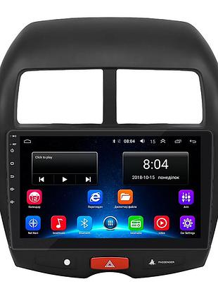 Штатная магнитола lesko для peugeot 4008  2012-2017 экран 10" 2/32gb wi-fi gps base