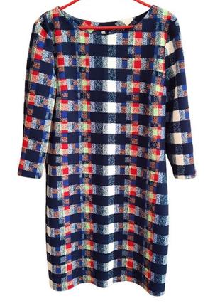 Женское разноцветное платье