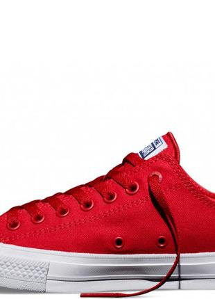 Кеды текстильные converse красные (35р.) 22,5см3 фото