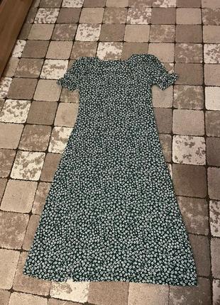 Платье миди с разрезом hm2 фото