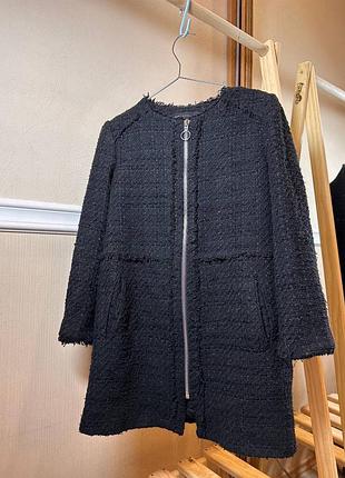 Пальто zara, на подкладке в стиле old money m