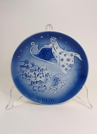 Декоративная настенная тарелка denmark 1976p.