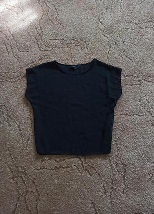 Майка черная легкая
