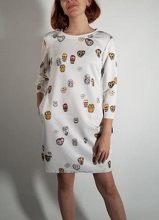 Сукня з принтом