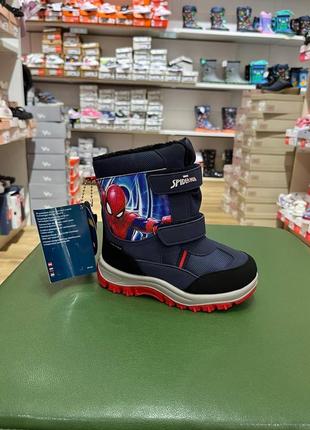 Зимние ботинки spiderman