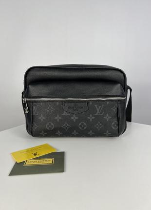 Мужская сумка мессенджер louis vuitton! сумка через плечо. топ качество