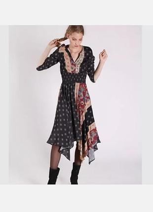 Платье печворк. desigual
