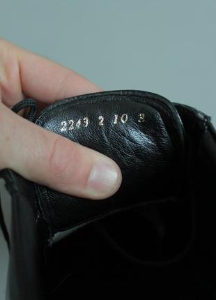Туфли кожаные stead & simpson черные лакированные мужские 44 44.5 классические6 фото