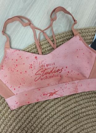 Топ спортивний reebok бра-топ для тренувань та фітнесу