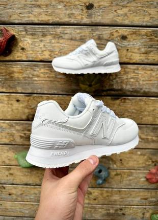 Женские кроссовки new balance 5 Короткие white2 фото