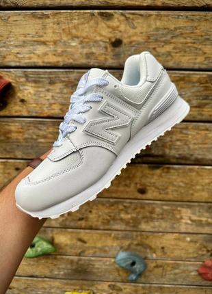 Женские кроссовки new balance 5 Короткие white6 фото