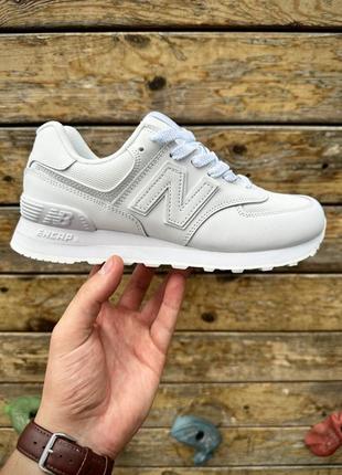 Женские кроссовки new balance 5 Короткие white9 фото