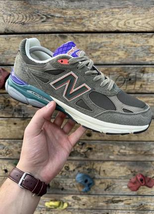 Кросівки new balance usa 990 (color & green)