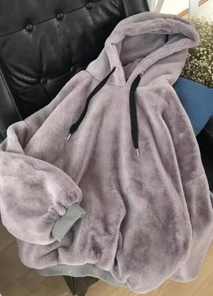 Теплый худи плюшевый 2