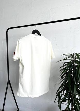 Мужская футболка хлопковая   hugo boss 100% cotton / хьюго босс летняя одежда4 фото