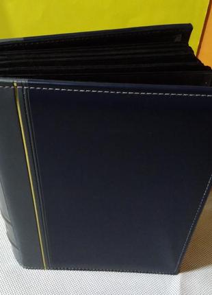 Фотоальбом темно-синій (д×ш×т) 25×18×5,5см. на 200 фото 10×15см.