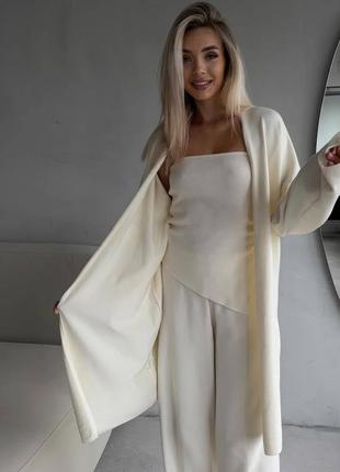 Стильний костюм з кардиганом🥰