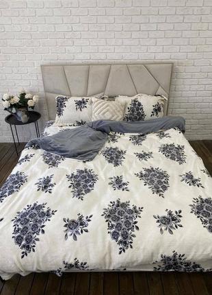 Плюшева постільна білизна