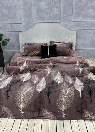 Плюшева постільна білизна