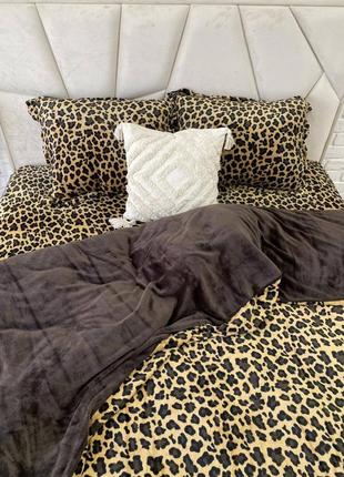 Плюшева постільна білизна