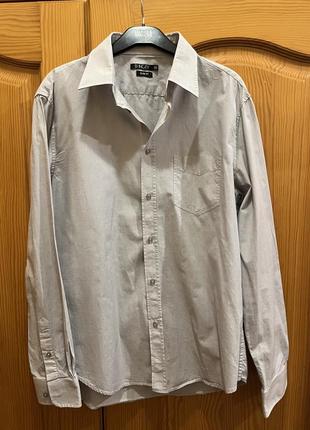 Сіра чоловіча сорочка