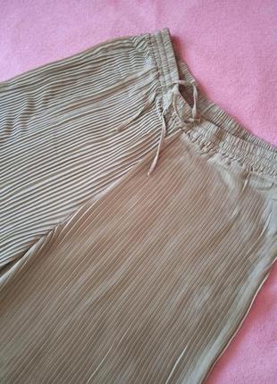 Шикарные брюки-юбка плиссе 18 размер4 фото