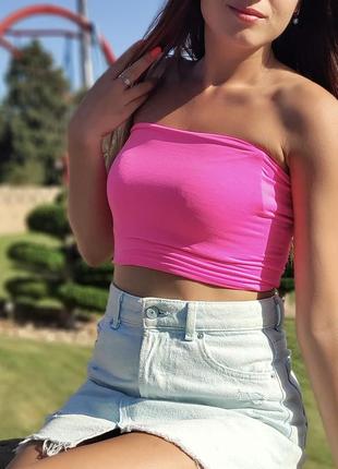 Джинсова спідниця міні bershka