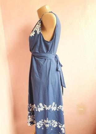 Синя сукня сакура7 фото