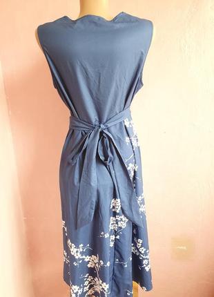 Синя сукня сакура8 фото