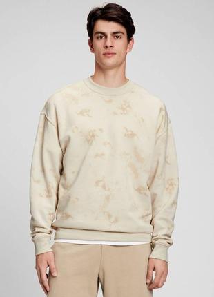 Новый свитшот gap vintage soft tie-dye crewneck sweatshirt