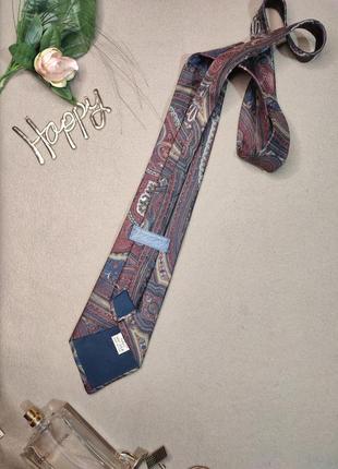 Вінтажна шовкова краватка,  заміри 146 х 93 фото