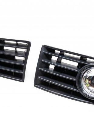 Противотуманки с вставками для volkswagen golf 5