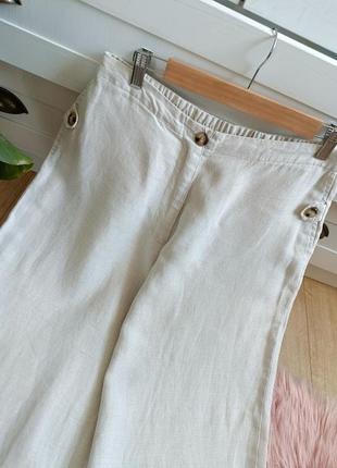 Лляні штани від masai, розмір m3 фото