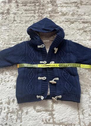 Праздничный свитер кардиган свитер на пуговицы куртка 74 9 месяцев6 фото