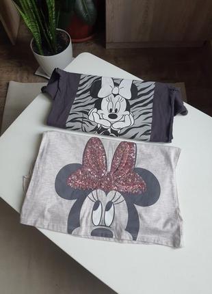 Комплект классных футболок из минни
