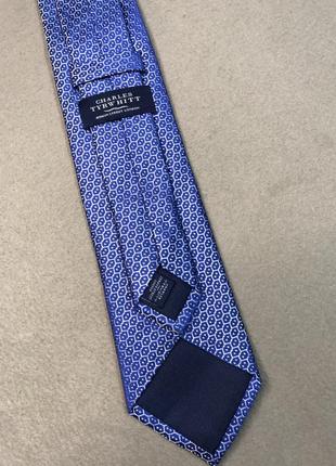 Шелковый галстук, замеры 150 х 8.34 фото