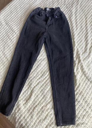 Серые женские джинсы mom3 фото