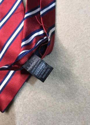 Шелковый галстук, замеры 156 х 8,53 фото