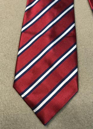 Шелковый галстук, замеры 156 х 8,51 фото