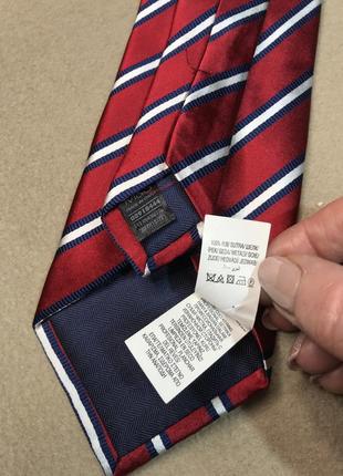 Шелковый галстук, замеры 156 х 8,54 фото
