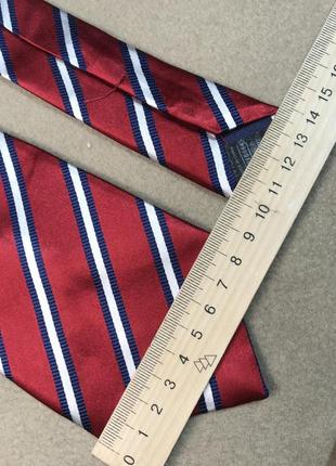 Шелковый галстук, замеры 156 х 8,55 фото