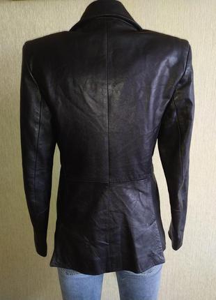 Versace 🇮🇹 итальялия винтаж шикарный кожаный пиджак2 фото