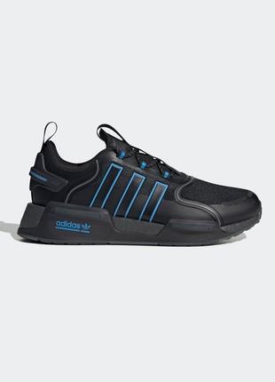 Кросівки чоловічі adidas nmd v3 boost black blue5 фото