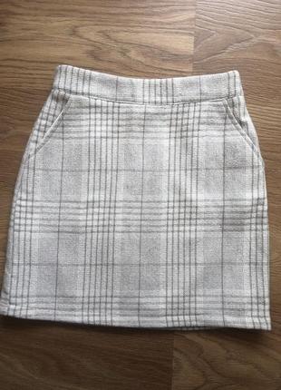 Шерстяная мини юбка ddesshall