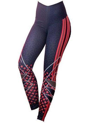 Лосини-утяжка коригувальні y2-p70 xs чорно-червоний (06399029), totalfit
