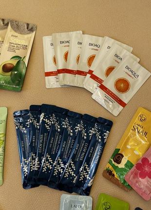 Гелевые маски и сокровища для лица