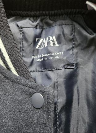 Детская курточка zara бомбер на мальчика 1.5-2роки7 фото